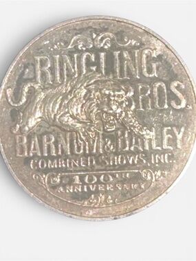 Ringling Bros. Barnum & Bailey Commemorative Coin - Sterling Silver